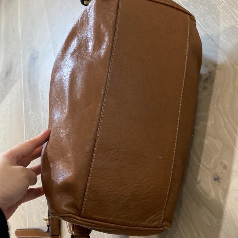 Mulberry Alexa Tan Leather Crossbody Bag with Gold Hardware - Picture 3 of 15